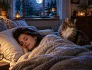 Кошки защищают ваш сон: вот что делают эти мурлыки, пока вы спите