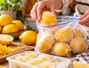 Лимоны в октябре не держу в холодильнике: отправляю целиком в морозилку – зимой использую до последней корочки