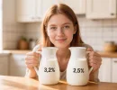Какое молоко выбрать - 3,2% или 2,5%: ученый дала точный ответ
