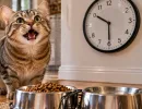 Кошку больше не кормлю дважды в день: 3 признака, что схема «утро – вечер» не подходит
