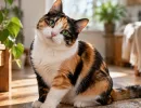 Почему трёхцветный кот – это большая редкость: факт, который вас удивит
