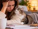 Хозяин нервничает – кошка тоже: учёные объяснили, как именно питомцы перенимают наш стресс