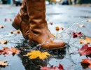 4 мазка на ботинки и сапоги - обувь не мокнет в первый осенний дождь: сушить сутки не придется