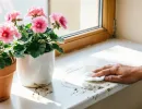 5 капель на ватный диск — и с белого подоконника не свожу глаз: пластик чистый, будто только установили
