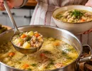 Варю огромную кастрюлю, а супа все равно мало: польский суп получается вкуснее рассольника и готовится в разы легче