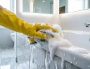 4 ложки на губку - и самая желтая ванна белее сливочного пломбира: ни налета, ни потёков - сияет как в премиум-отеле