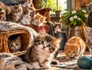 Сколько котят на картинке вы увидели за 5 секунд? Тест определит ваш психологический возраст