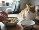 Как отучить кошку от сухого корма