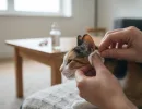Как почистить уши кошке в домашних условиях