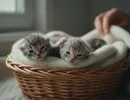 Новорожденные вислоухие котята