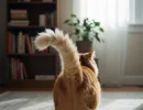 Почему коты виляют хвостом