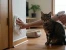Как отучить кота метить территорию в квартире