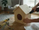 Домик для кошки своими руками