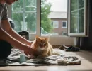 Кот упал из окна: как оказать первую помощь?