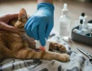 Чем обработать рану коту в домашних условиях