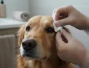 Выделения из глаз у собаки: причины, симптомы, лечение