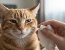 Заворот века у кошки