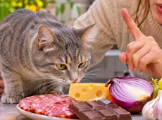 Со стола – прямо в ветклинику: 5 обычных продуктов кошке лучше не давать даже по кусочку