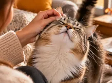 Кот сам подставляет голову под руку? 5 причин, почему ему так важно, чтобы вы чесали ему макушку