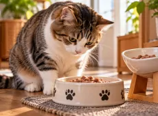 Кошка плохо ест? Дело может быть в миске: вот как её форма портит осанку питомца и отбивает аппетит