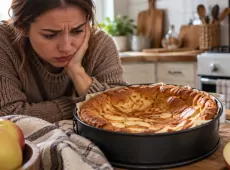 Шарлотка в духовке пышная, а через 5 минут – блин: одна ошибка заставляет пирог опадать