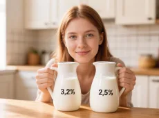 Какое молоко выбрать - 3,2% или 2,5%: ученый дала точный ответ