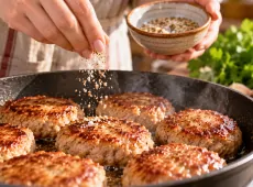 2 щепотки на 1 кг мяса – котлеты получаются сочнейшими: ем и на пятый день, а все равно вкусно