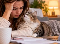 Хозяин нервничает – кошка тоже: учёные объяснили, как именно питомцы перенимают наш стресс