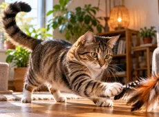 Зачем кошке хвост: 5 неожиданных функций, которые удивят даже опытных владельцев