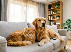 Взяли кота и собаку — они стали лучшими друзьями: 5 пород, которые точно подружатся