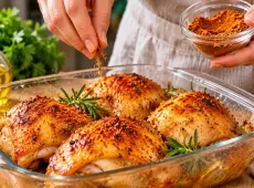 Курицу больше не топлю в майонезе: 1 копеечная специя — и мясо сочное, ароматное, будто из ресторана