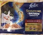 Felix Sensations с хрустящим топпингом