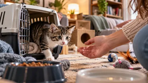 Привезли котёнка из приюта домой? 7 частых ошибок в первые сутки, которыми хозяева сами рушат доверие малыша
