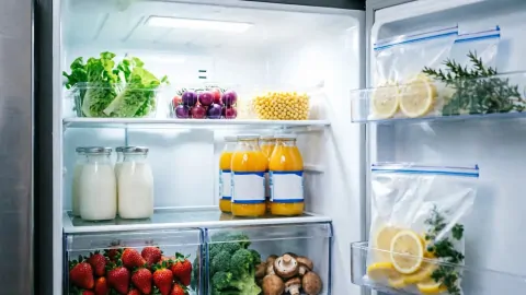 Как наступают холода, перевожу холодильник на "зимний" режим: иначе продукты испортятся