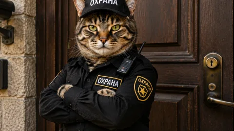 Не мяукают, а караулят: 6 котов, что не подпустят чужака к двери – лучше сторожевой собаки