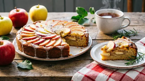 Шарлотка падает не из-за теста: 1 хитрость после духовки - пышная как облачко