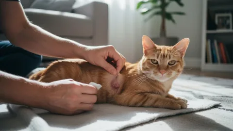 Абсцесс у кота: как выявить и чем лечить?