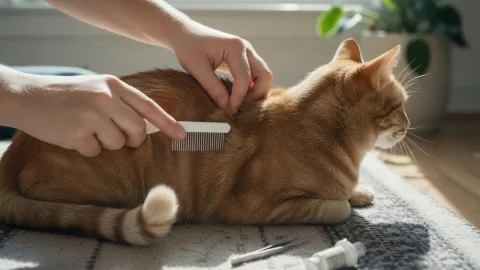 Кошачья блоха: как избавиться?