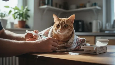Как сделать укол коту внутримышечно в домашних условиях