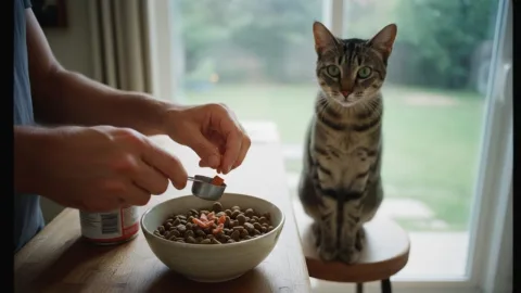 Как откормить кота