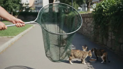Как поймать кота