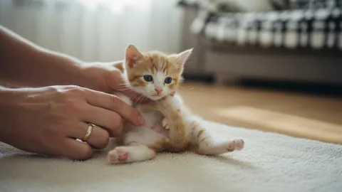 Как определить пол котенка