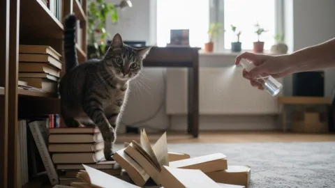 Как наказать кота