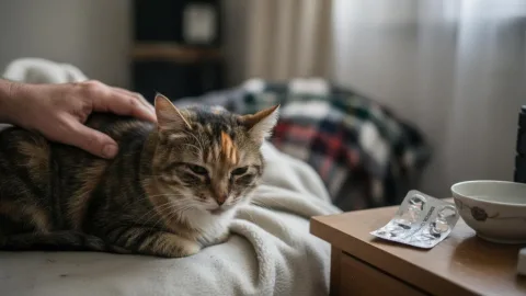 Чумка у кошек: симптомы