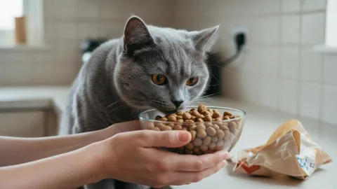 Каким кормом кормить британскую кошку