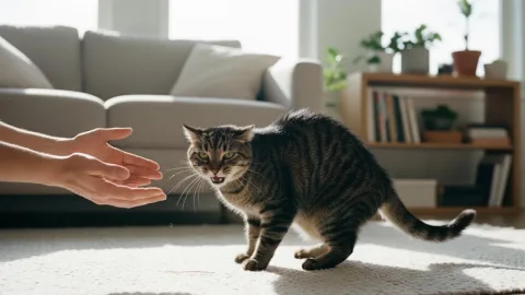Как успокоить кота