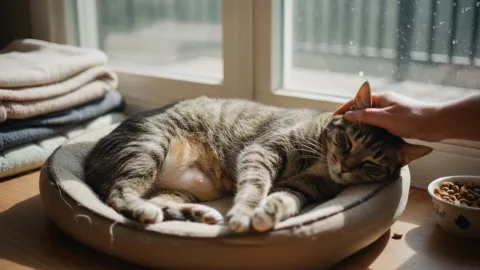 Ложная беременность у кошки