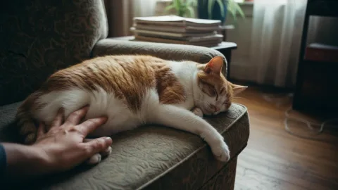 Ожирение у кошек