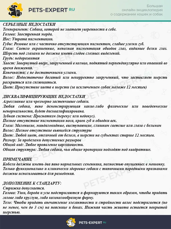 Стандарт FCI №215