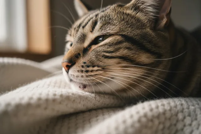 Акне у кошек
